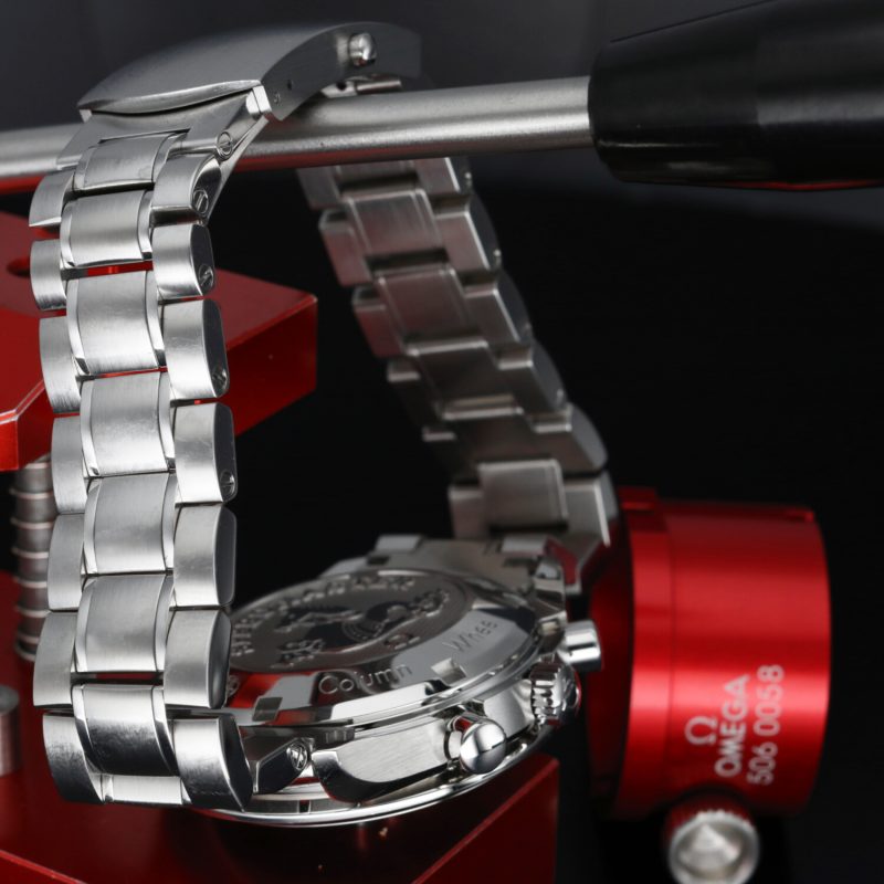 2022 Mai Lucidato Omega 32630405001001 Speedmaster Racing Co-Axial Chronograph 40mm Scatola, Garanzia, Libretto, Cartellino - immagine 9