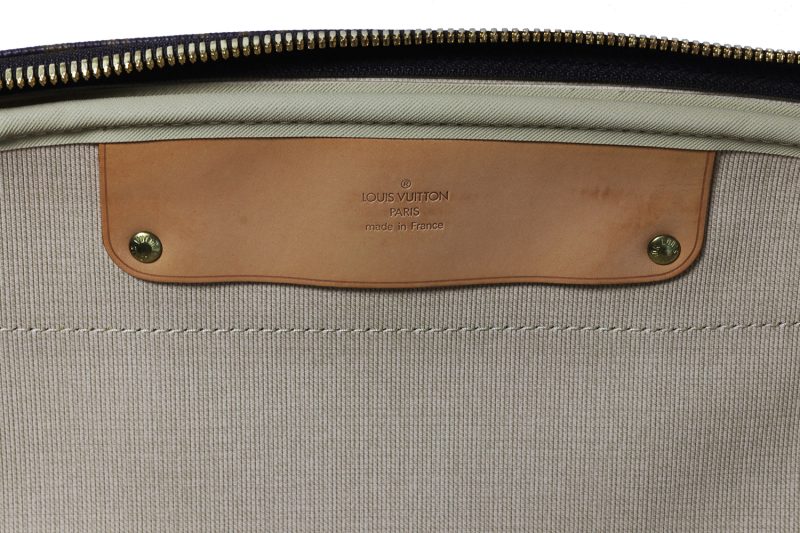 Pre-Loved Borsa da Viaggio Louis Vuitton Alize M41392 Tela Monogram Marrone - immagine 16