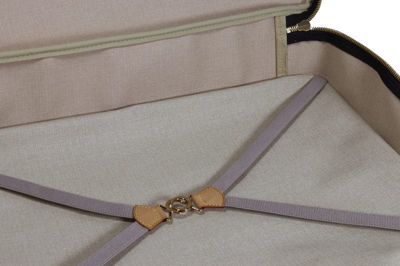 Pre-Loved Borsa da Viaggio Louis Vuitton Alize M41392 Tela Monogram Marrone - immagine 14