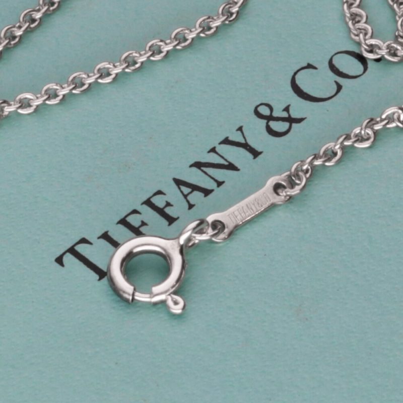 Pre-Loved Tiffany & Co. Open Heart Elsa Peretti Necklace Silver 925 - Image 9