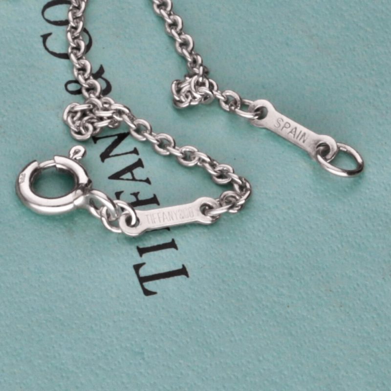 Pre-Loved Tiffany & Co. Open Heart Elsa Peretti Necklace Silver 925 - Image 12