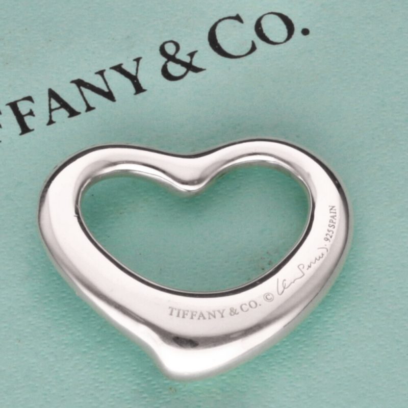 Pre-Loved Tiffany & Co. Open Heart Elsa Peretti Necklace Silver 925 - Image 13
