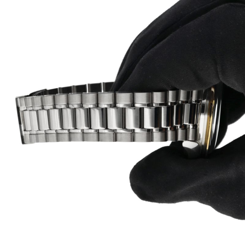1991 Omega 1750032 Speedmaster Reduced Acciaio e Oro Quadrante Champagne Scatola e Garanzia - immagine 4