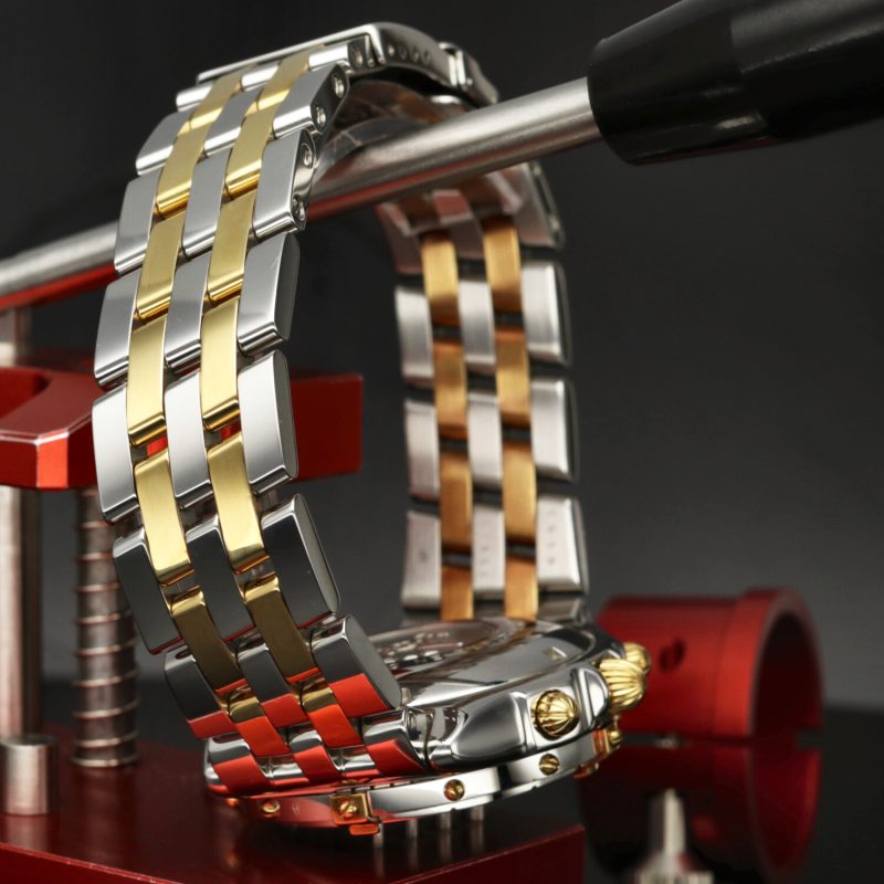 1999 Breitling ref. B13050.1 Chronomat Acciaio e Oro Automatico 39 mm Scatola, Garanzia, Libretti - immagine 9