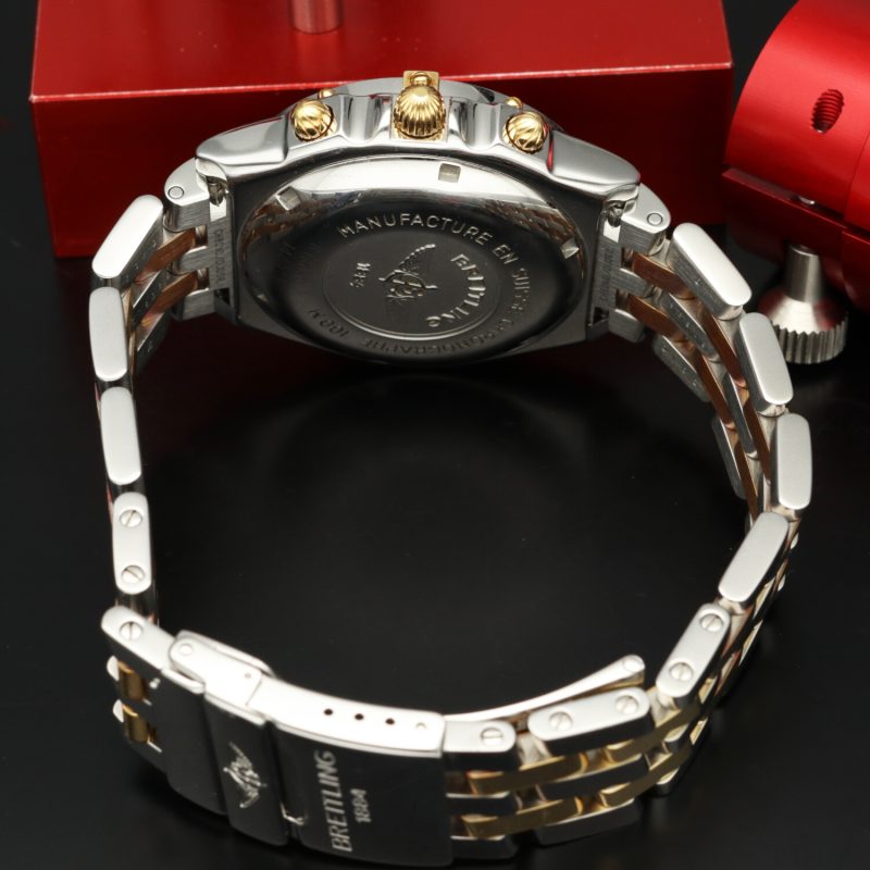 1999 Breitling ref. B13050.1 Chronomat Acciaio e Oro Automatico 39 mm Scatola, Garanzia, Libretti - immagine 11