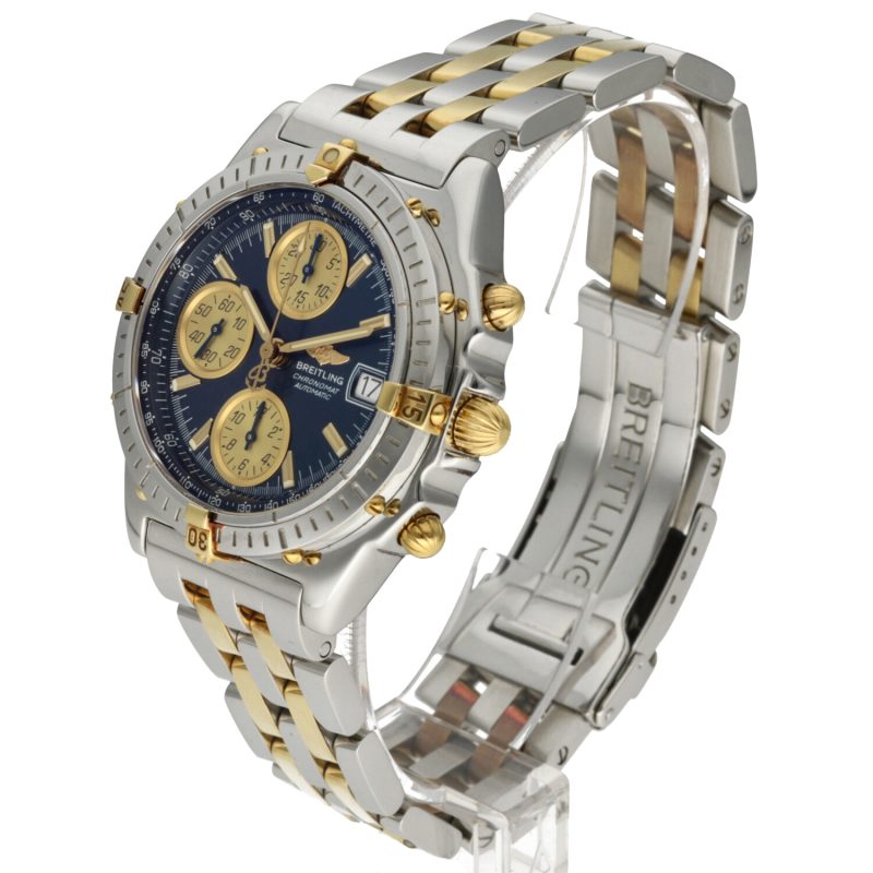 1999 Breitling ref. B13050.1 Chronomat Acciaio e Oro Automatico 39 mm Scatola, Garanzia, Libretti - immagine 3