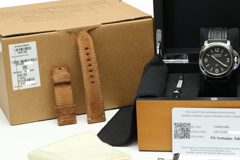2021 Panerai PAM01086 Luminor Marina Base Logo 3 Days Hand-Wound Steel 44 mm Full-set - Image 16
