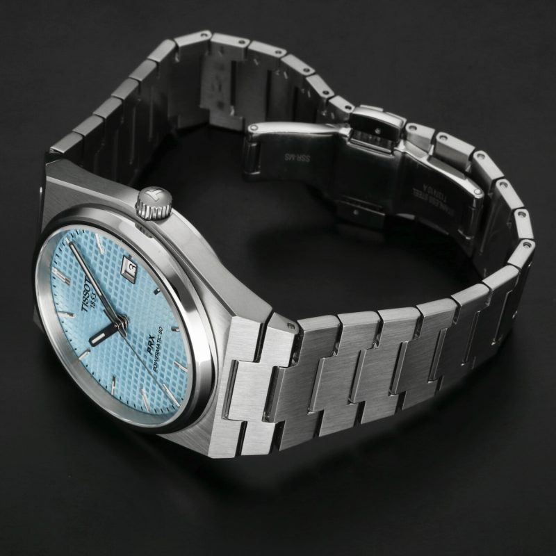 2023 Tissot ref. T137.407.11.351.00 Powermatic 80, Automatic 40 mm Steel on Steel Ice Blue Dial Complete Set - Image 14
