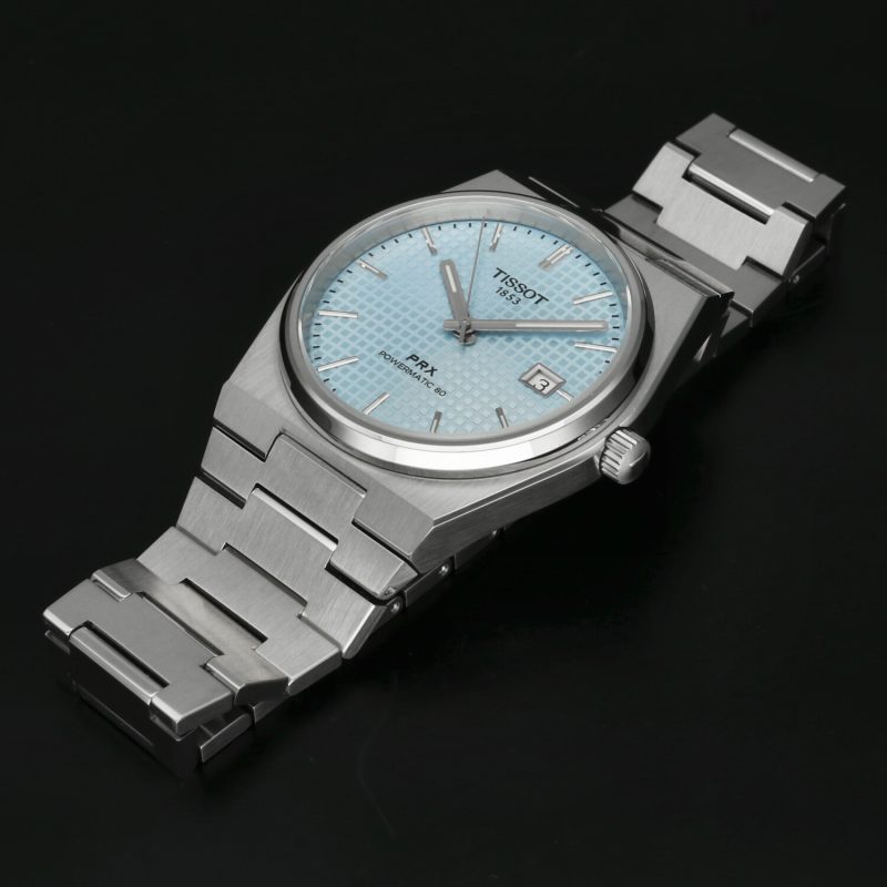 2023 Tissot ref. T137.407.11.351.00 Powermatic 80, Automatic 40 mm Steel on Steel Ice Blue Dial Complete Set - Image 13