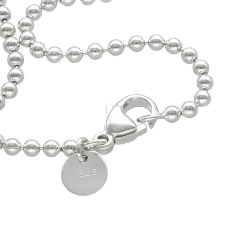 Pre-Loved Tiffany & Co. Collana Argento 86,4 cm con Pendente a Forma di Cuore Please Return to Tiffany - immagine 13