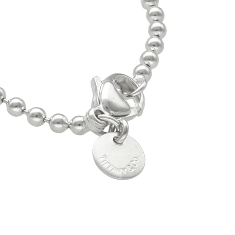 Pre-Loved Tiffany & Co. Collana Argento 86,4 cm con Pendente a Forma di Cuore Please Return to Tiffany - immagine 12