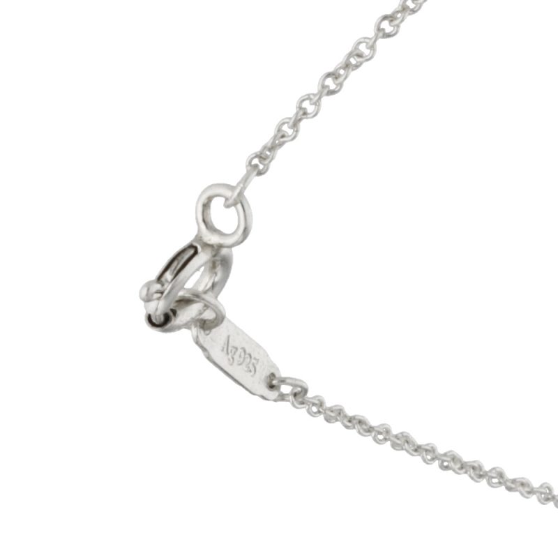 Pre-Loved Tiffany & Co. Please Return to Mini Double Heart Pendant 925 Sterling Necklace - Image 6