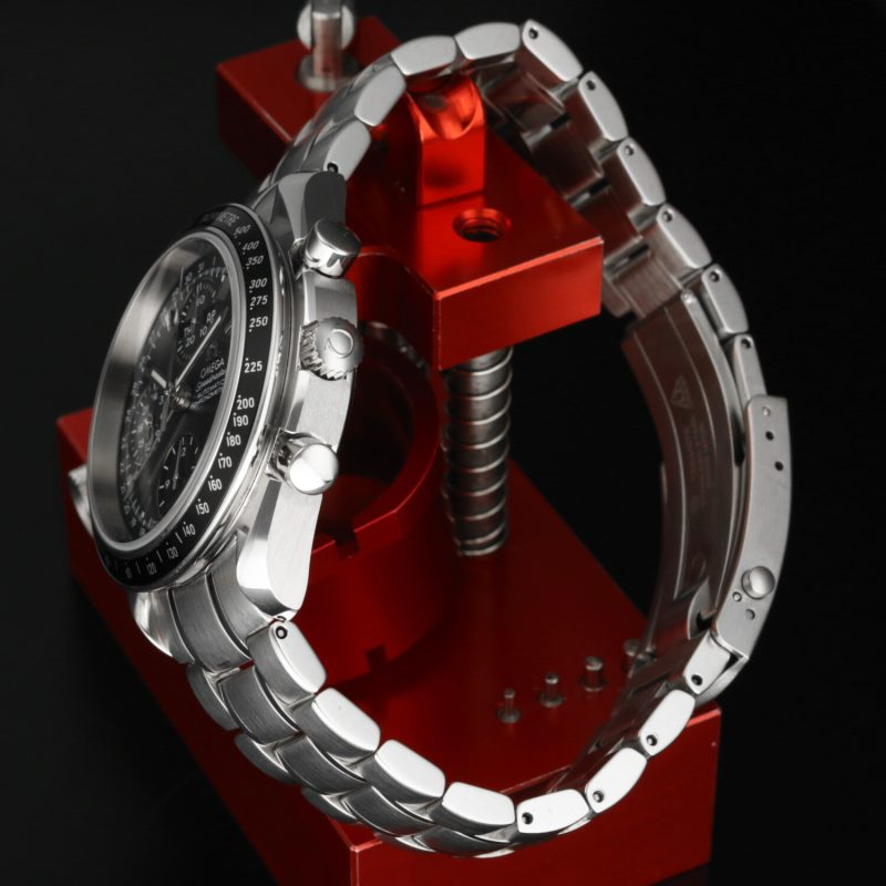 ca. 2012 Unpolished Omega ref. 32205000 Speedmaster Triple Date Automatic Steel on Steel 40 mm Box and Papers - Image 6