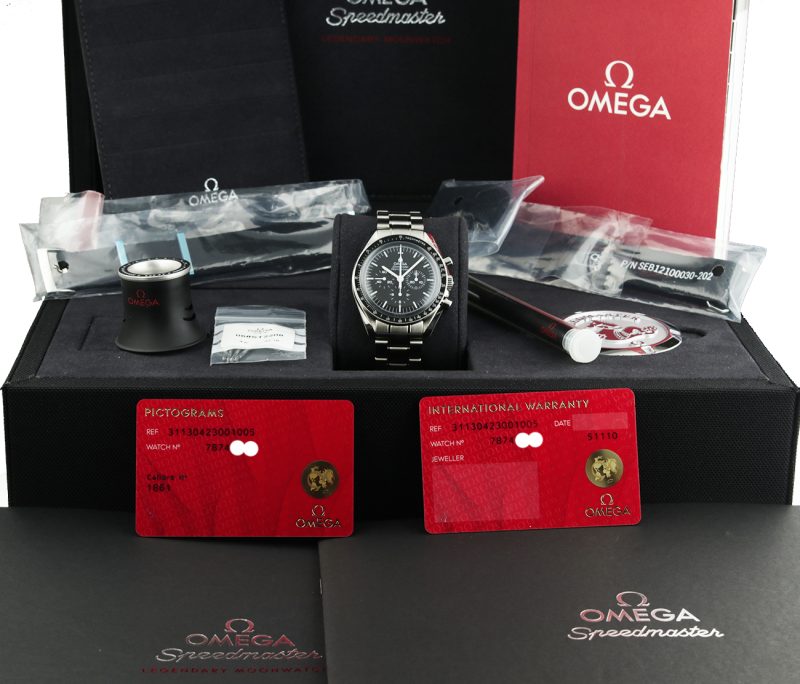 ca. 2019 Omega ref. 31130423001005 Speedmaster Professional Moonwatch Big Box Full-set - Image 17