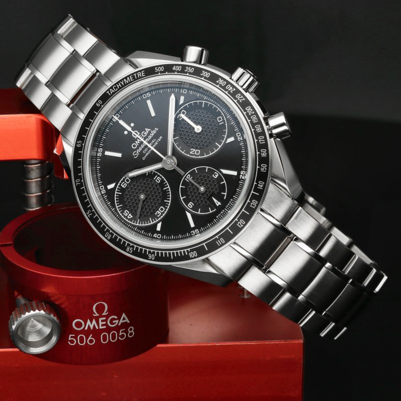 ca. 2020 Never Polished Omega 32630405001001 Speedmaster Racing Co-Axial Chronograph 40 mm Box, Cards, Booklet (Copia) - Image 6