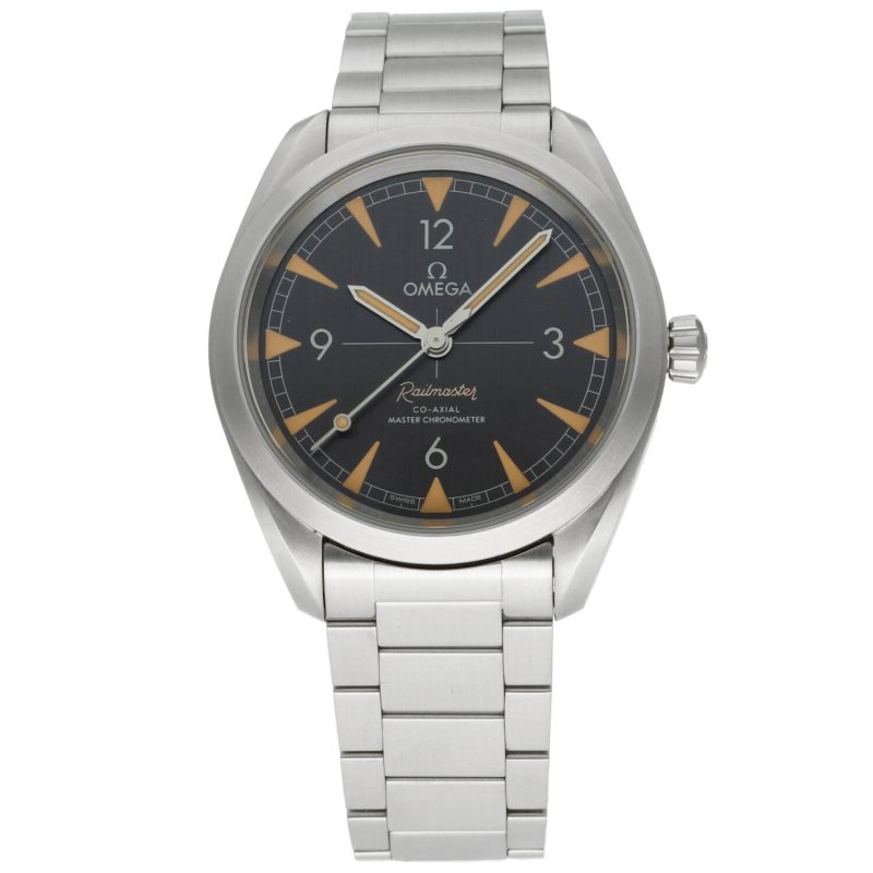 2023 ca. Omega ref. 22010402001001 Seamaster Railmaster Automatic 40 mm Full-set - immagine 3