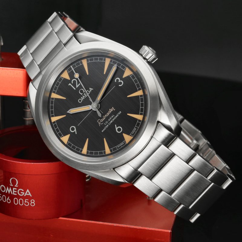 2023 ca. Omega ref. 22010402001001 Seamaster Railmaster Automatic 40 mm Full-set - immagine 5