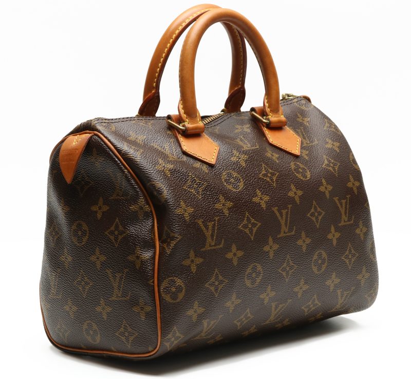 Louis Vuitton Speedy 25 ref. M41528 Monogram Canvas Handbag - Image 7