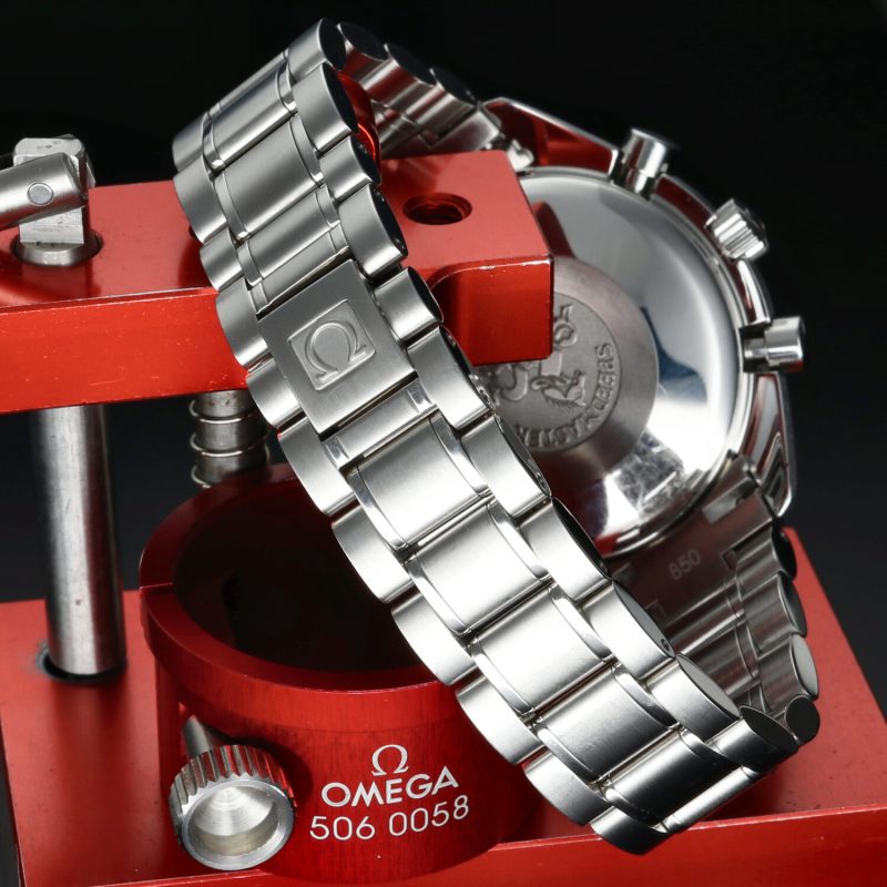 1998 Omega ref. 35138000 Speedmaster Data Reduced Automatico 39 mm Scatola e Garanzia - immagine 7
