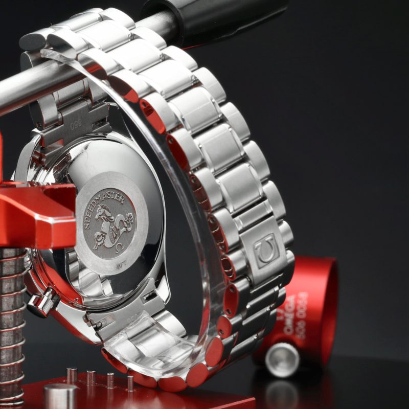 1998 Omega ref. 35138000 Speedmaster Data Reduced Automatico 39 mm Scatola e Garanzia - immagine 10