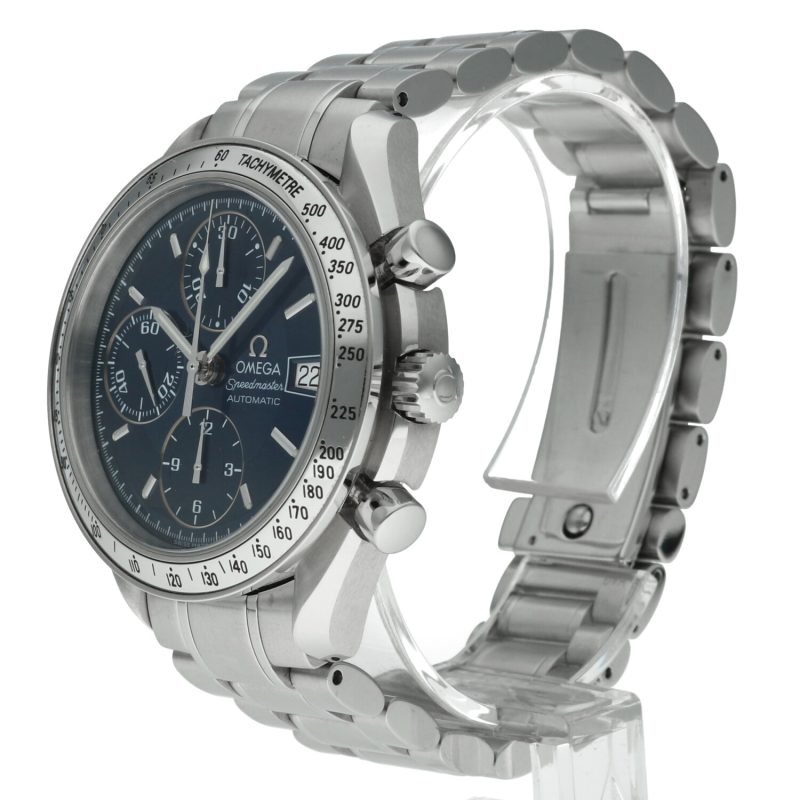 1998 Omega ref. 35138000 Speedmaster Data Reduced Automatico 39 mm Scatola e Garanzia - immagine 2
