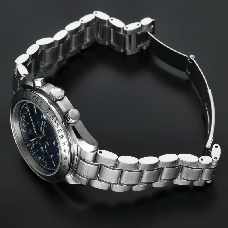 1998 Omega ref. 35138000 Speedmaster Data Reduced Automatico 39 mm Scatola e Garanzia - immagine 14