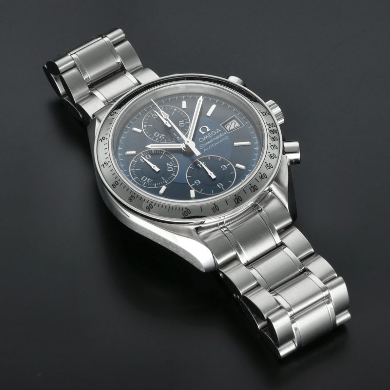 1998 Omega ref. 35138000 Speedmaster Data Reduced Automatico 39 mm Scatola e Garanzia - immagine 12