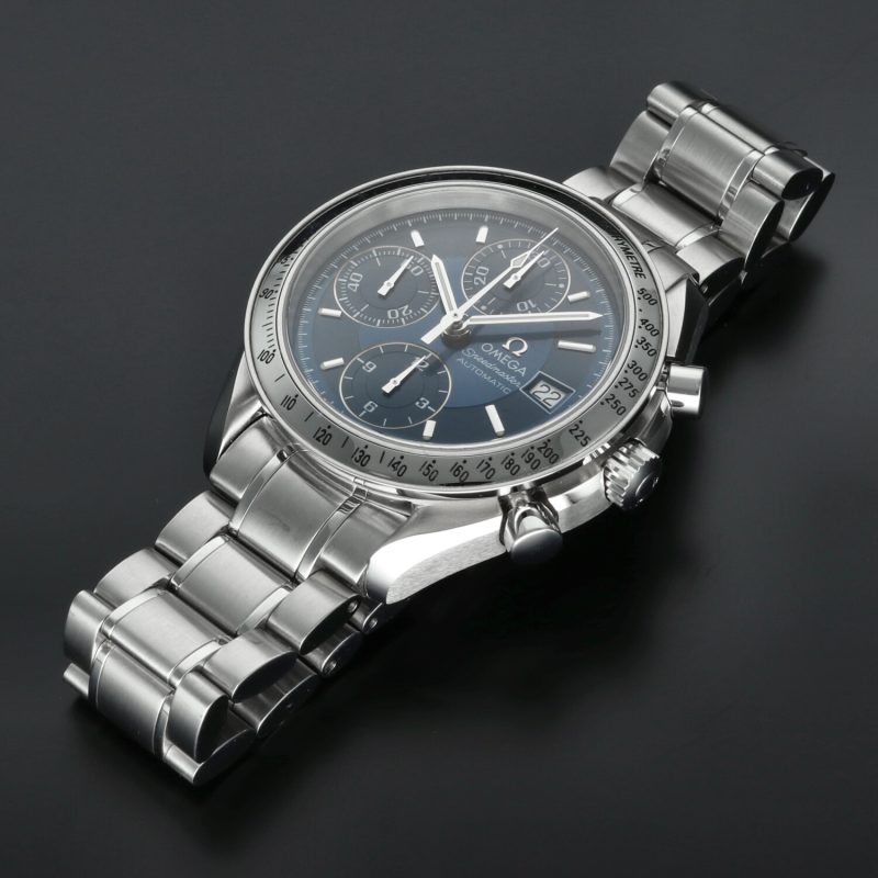 1998 Omega ref. 35138000 Speedmaster Data Reduced Automatico 39 mm Scatola e Garanzia - immagine 13