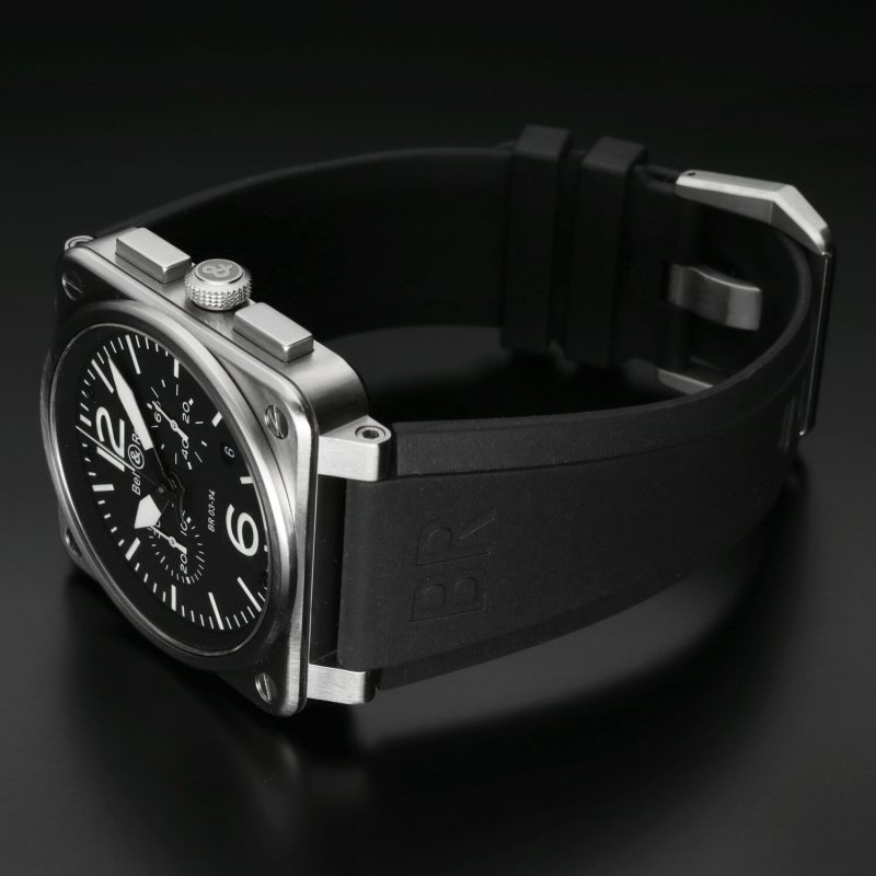 2007 Bell & Ross BR 03-94-S Chronographe Automatic 42 mm Full-set + Additional Strap - Image 14