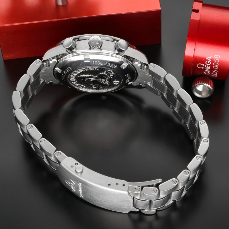 2015 Omega 32630405001001 Speedmaster Racing Co-Axial Chronograph 40mm Full-Set - immagine 11