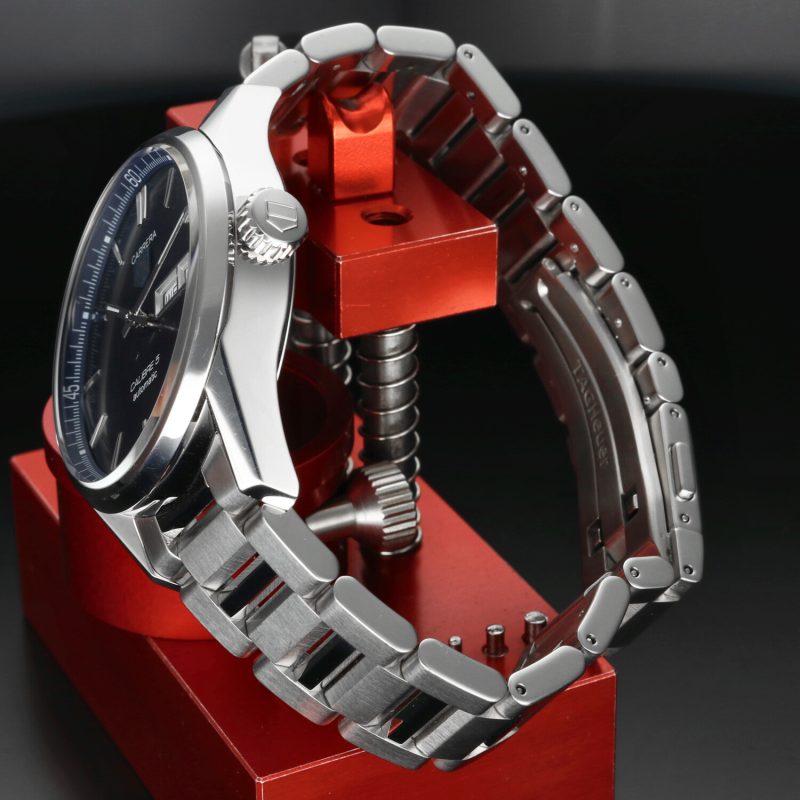 2016 TAG Heuer WAR201E.BA0723 Carrera Calibre 5 Day-Date Automatico 41 mm, Scatola, Garanzia, Libretto - immagine 7