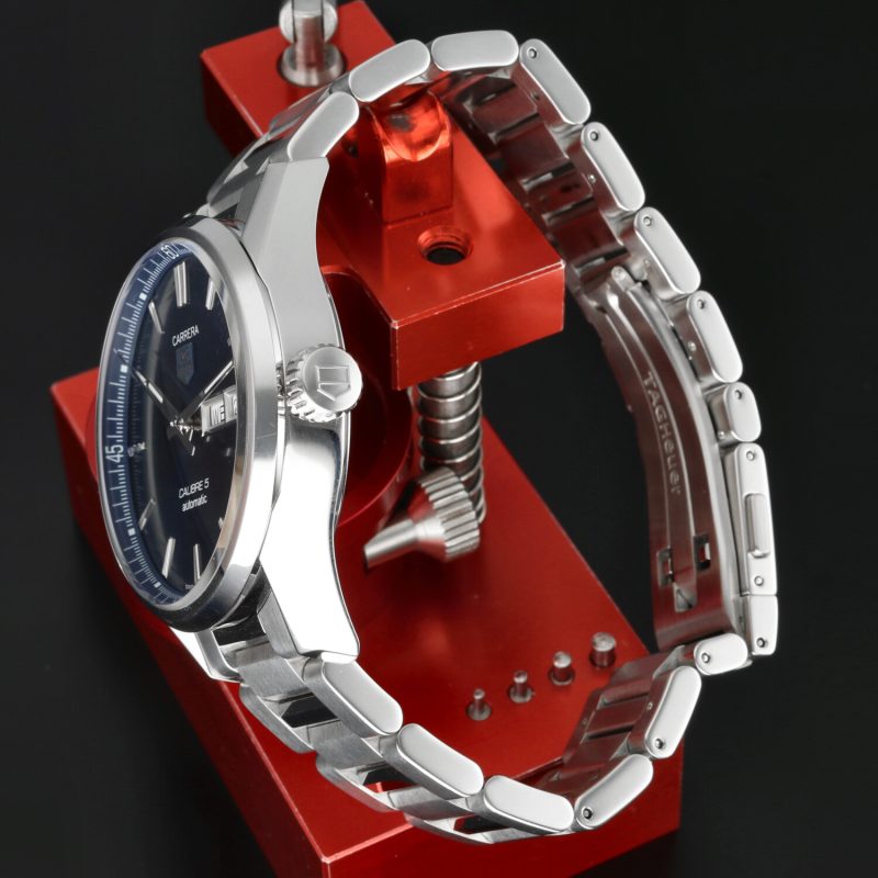2016 TAG Heuer WAR201E.BA0723 Carrera Calibre 5 Day-Date Automatico 41 mm, Scatola, Garanzia, Libretto - immagine 8