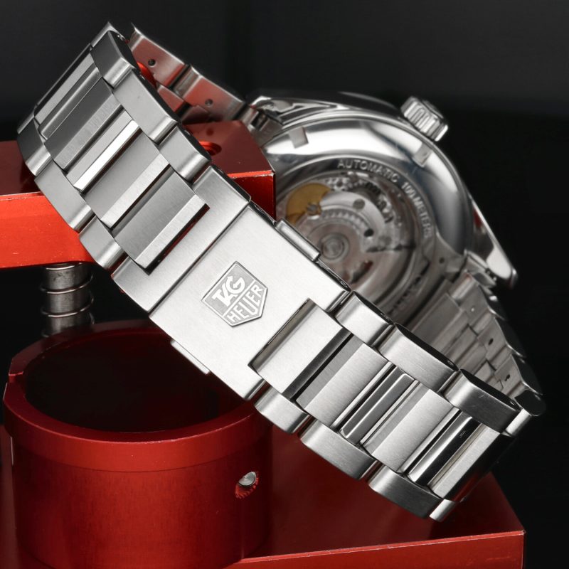 2016 TAG Heuer WAR201E.BA0723 Carrera Calibre 5 Day-Date Automatico 41 mm, Scatola, Garanzia, Libretto - immagine 9