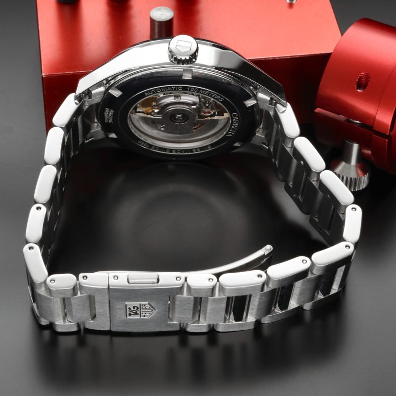 2016 TAG Heuer WAR201E.BA0723 Carrera Calibre 5 Day-Date Automatico 41 mm, Scatola, Garanzia, Libretto - immagine 13
