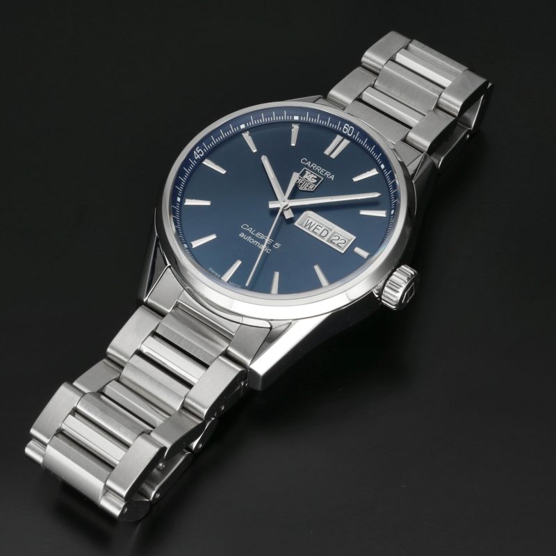 2016 TAG Heuer WAR201E.BA0723 Carrera Calibre 5 Day-Date Automatico 41 mm, Scatola, Garanzia, Libretto - immagine 15