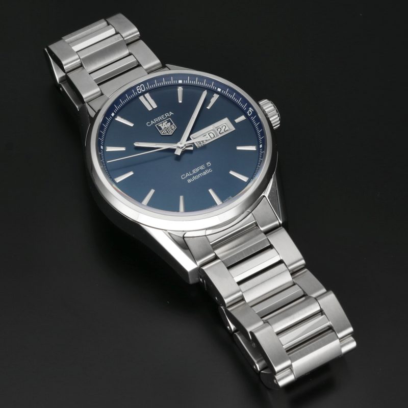 2016 TAG Heuer WAR201E.BA0723 Carrera Calibre 5 Day-Date Automatico 41 mm, Scatola, Garanzia, Libretto - immagine 14