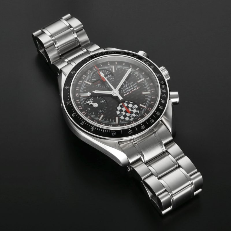 2018 Omega Speedmaster 35295000 Racing Day Date Michael Schumacher LE con Scatola e Garanzia Originale - immagine 12