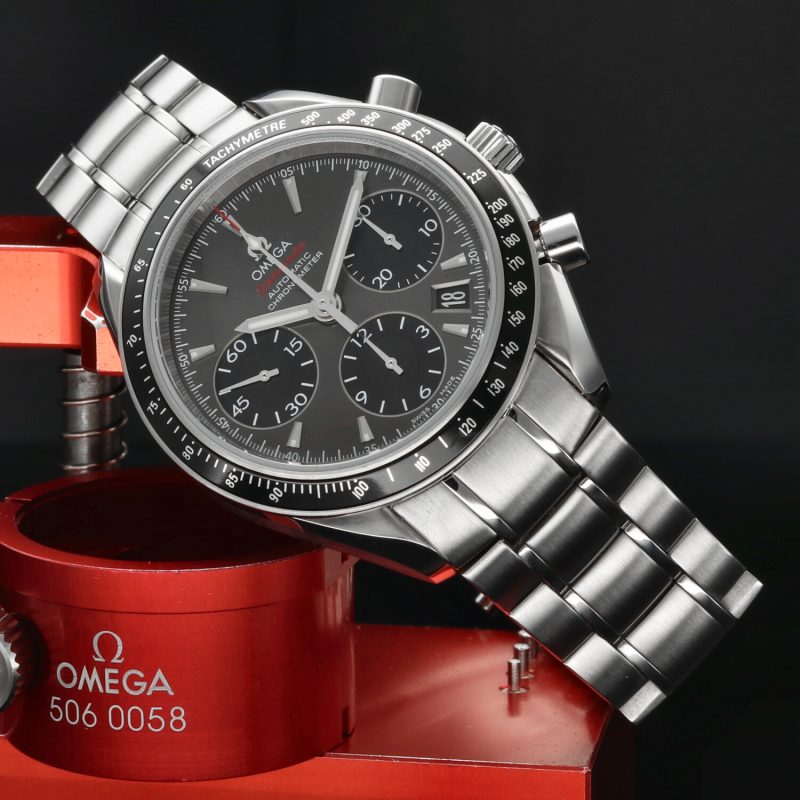 2019 Omega ref. 32330404006001 Speedmaster Date Automatico 40 mm Full-set + Ricevuta d'Acquisto - immagine 4