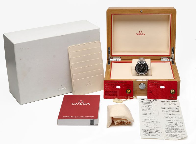 2019 Omega ref. 32330404006001 Speedmaster Date Automatico 40 mm Full-set + Ricevuta d'Acquisto - immagine 16