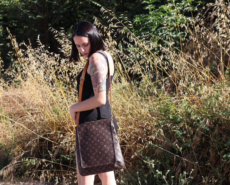 Borsa Louis Vuitton Monogram Musette Tango GM ref. M51256 - immagine 2