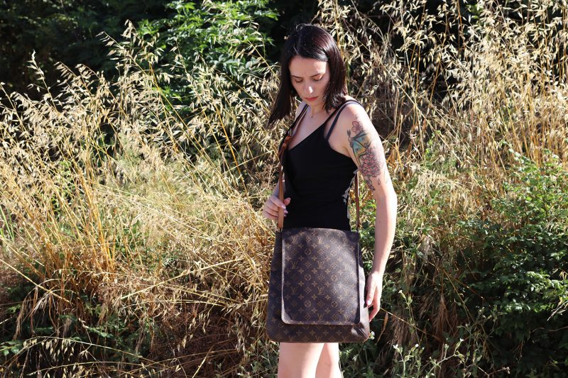 Borsa Louis Vuitton Monogram Musette Tango GM ref. M51256 - immagine 3