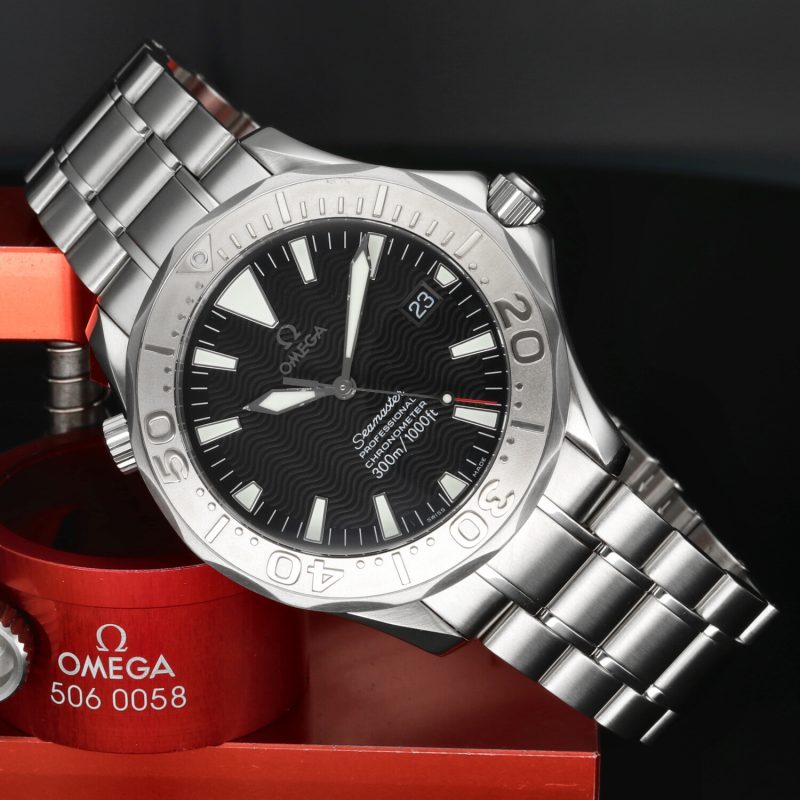 2006 ca. Omega 22305000 Seamaster 300M Acciaio Automatico 41 mm Full-set - immagine 5