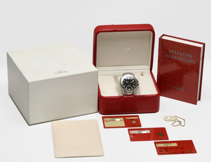 2006 ca. Omega 22305000 Seamaster 300M Acciaio Automatico 41 mm Full-set - immagine 17