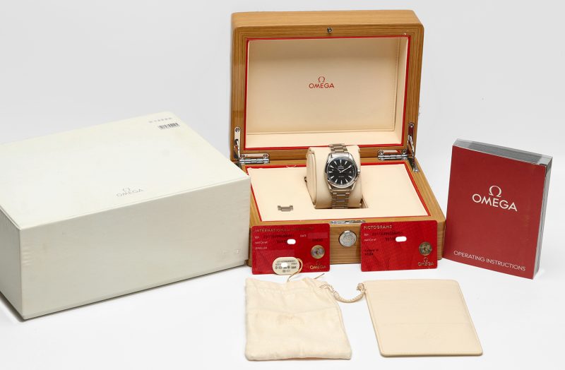 2017 ca. Omega ref. 23110396006001 Seamaster Aqua Terra Quarzo 38.5mm Full-set - immagine 18