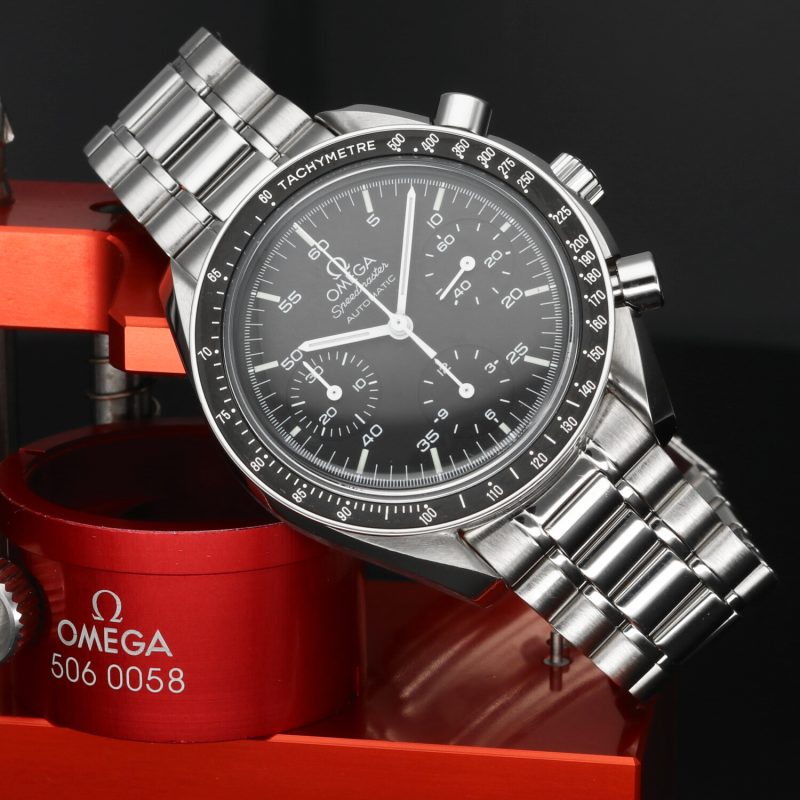 1998 Omega ref. 35105000 Speedmaster Automatico Reduced 39 mm Scatola, Garanzia, Libretti, Revisionato Omega - immagine 5