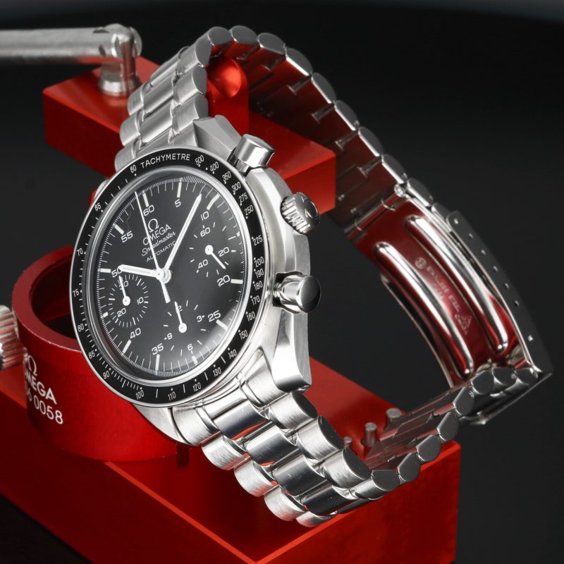 1998 Omega ref. 35105000 Speedmaster Automatico Reduced 39 mm Scatola, Garanzia, Libretti, Revisionato Omega - immagine 7