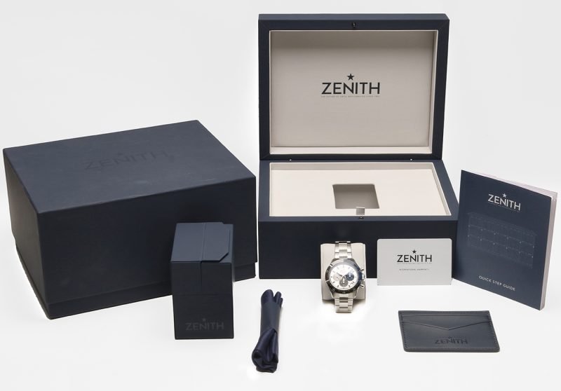 2023 New, Unworn, Zenith El Primero ref. 03.3103.3600/69.M3100 Chronomaster Sport Steel Boutique Edition Automatic 41 mm - Image 17