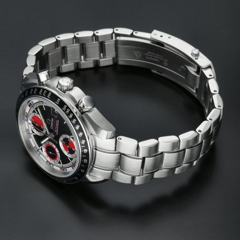2014 ca. Omega 32105200 Speedmaster Data Automatico 40mm Casinò Dial, Scatola e Garanzia + Revisione Omega - immagine 16