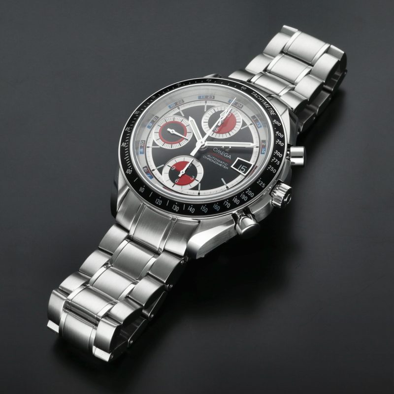 2014 ca. Omega 32105200 Speedmaster Data Automatico 40mm Casinò Dial, Scatola e Garanzia + Revisione Omega - immagine 15
