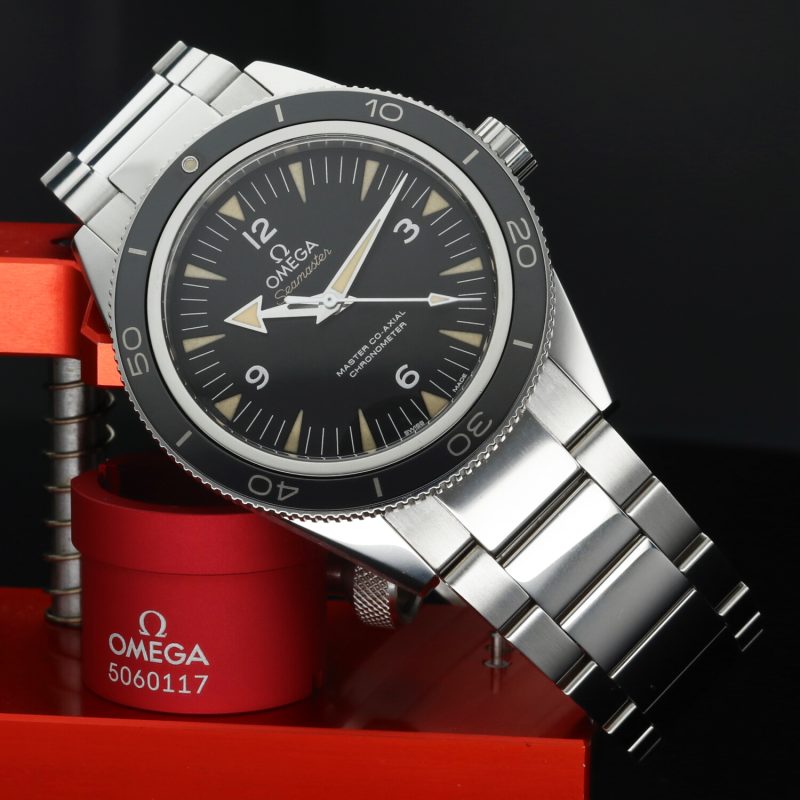 2017 Omega ref. 23330412101001 Steel on Steel Seamaster 300 Automatic 41 mm Full-Set - Image 5